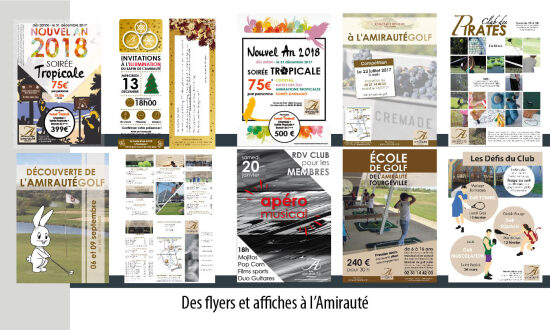 Flyers et Affiche Amirauté